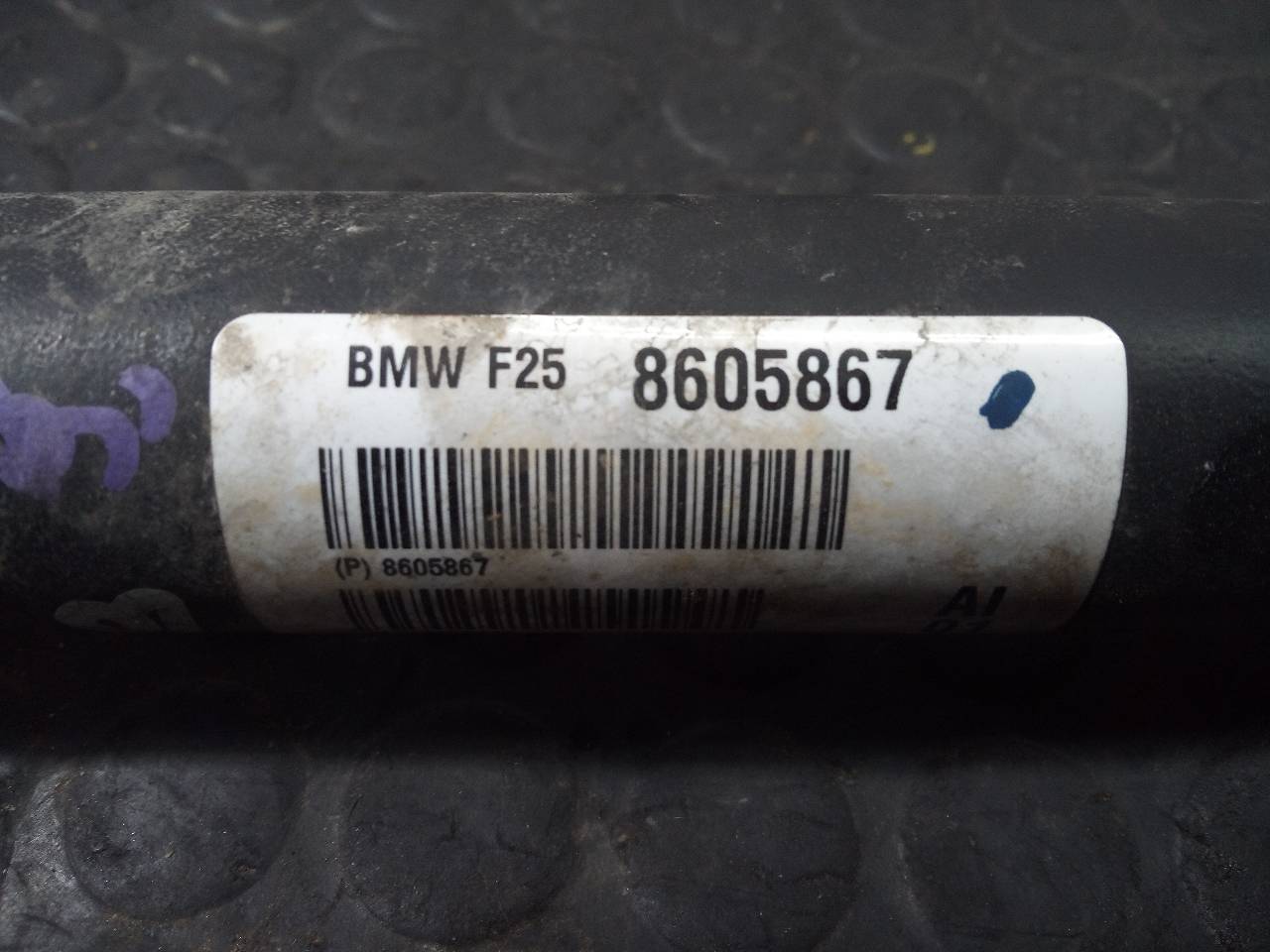 BMW X4 F26 (2014-2018) Gearbox Short Propshaft 8605867, P1-B6-38 20960485