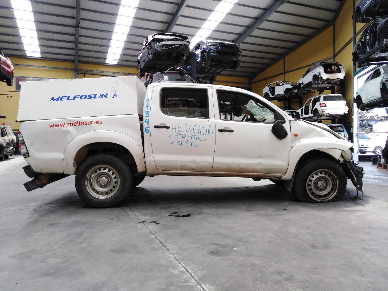 TOYOTA Hilux 7 generation (2005-2015) Kardanaxel främre del 371400K062, SA1504410138, P1-B6-13 24454853