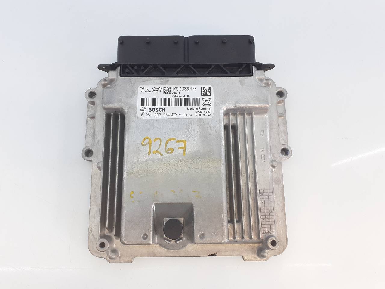 LAND ROVER Range Rover Evoque L538 (1 gen) (2011-2020) Engine Control Unit ECU HX7312C520FFB, 0281033584, E2-A1-20-3 18740147