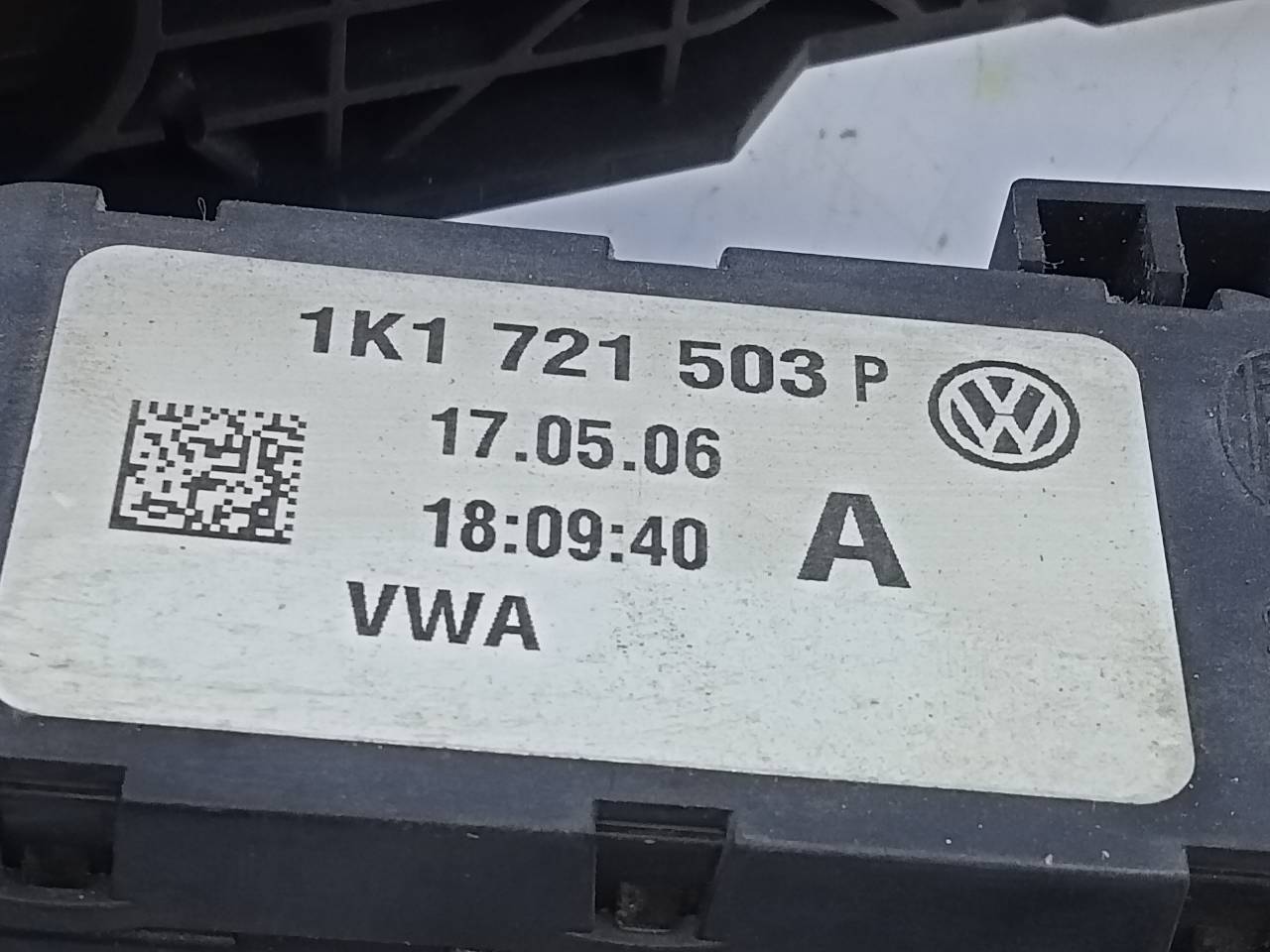 VOLKSWAGEN Golf 5 generation (2003-2009) Педаль газа 1K1721503P,E2-A1-44-7 20962928