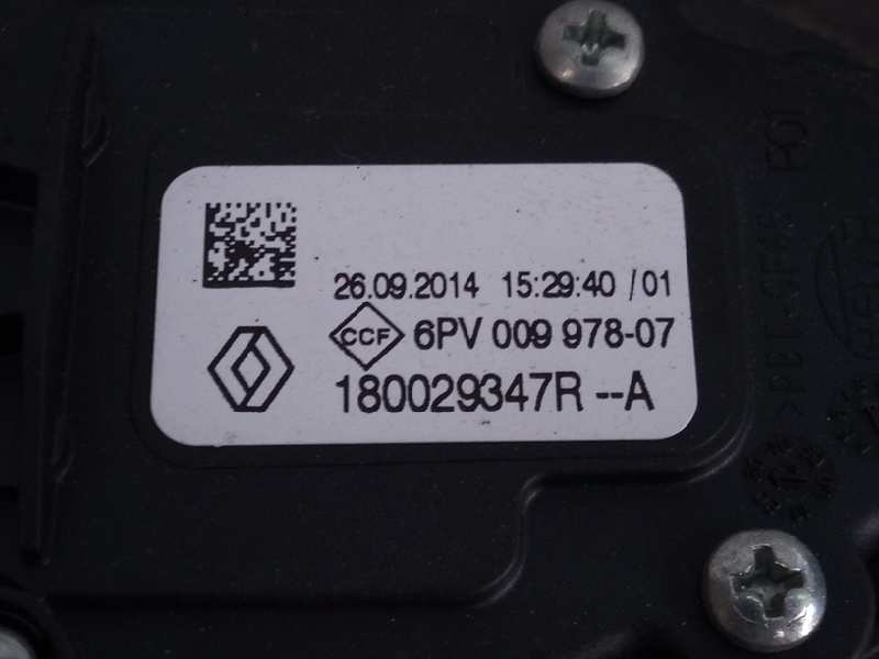 RENAULT Clio 3 generation (2005-2012) Pedala de accelerație 6PV00997807, 180029347A, E2-A1-27-2 18631712