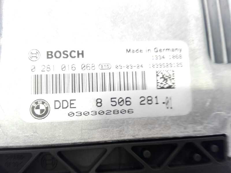 BMW 1 Series E81/E82/E87/E88 (2004-2013) Moottorin ohjausyksikkö ECU 0281016068,E3-A2-30-1,850628101 18449483