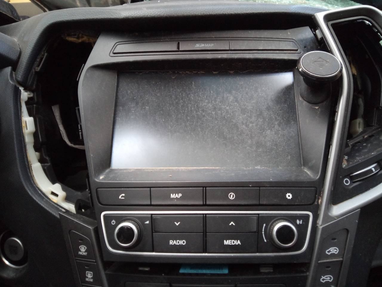 HYUNDAI Santa Fe SM (2000-2013) Musiikkisoitin GPS:llä 26269769