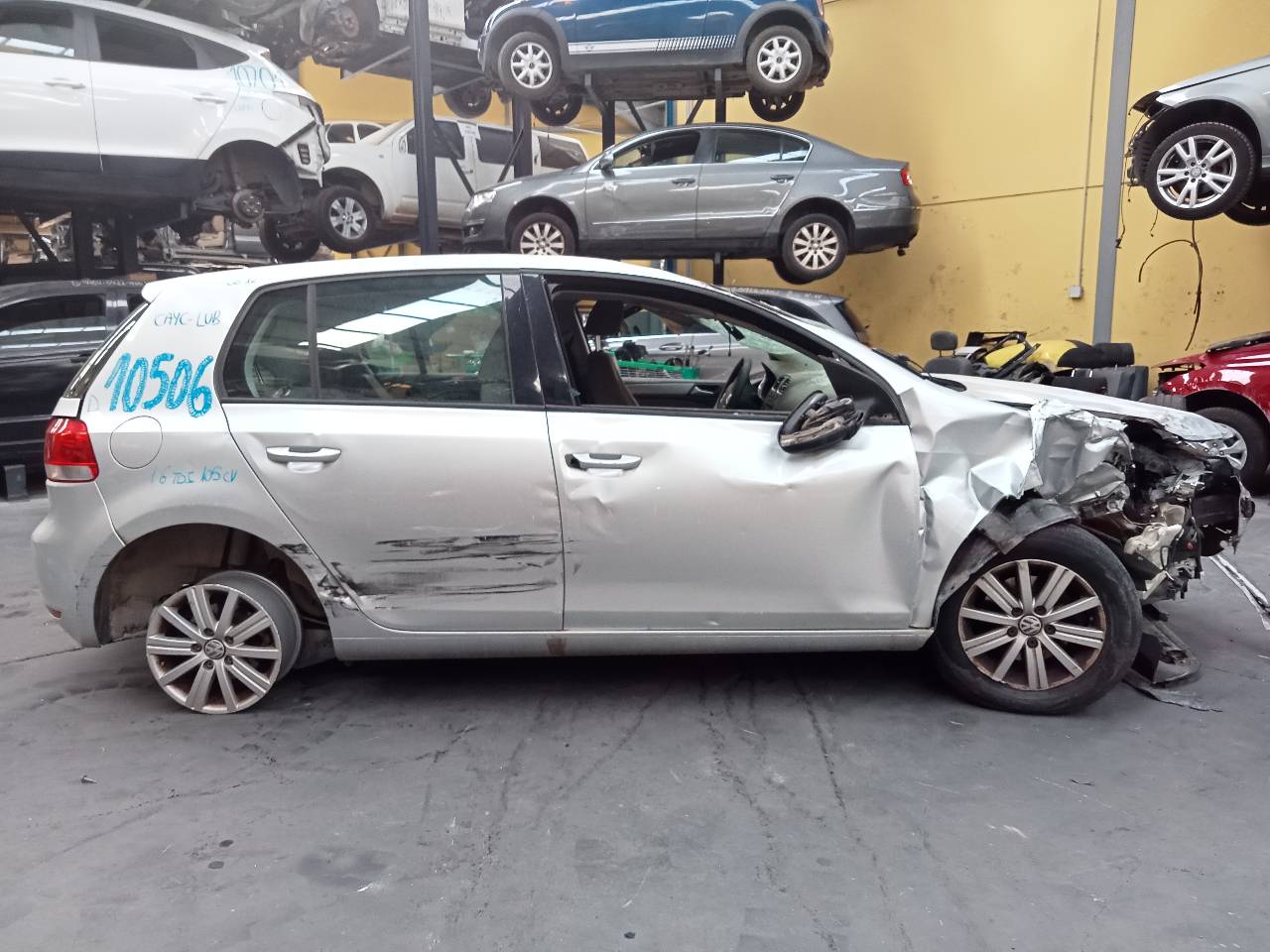 CHEVROLET Golf 6 generation (2008-2015) Unitate de control al climei 5K0907044,E2-A1-24-8 21793831