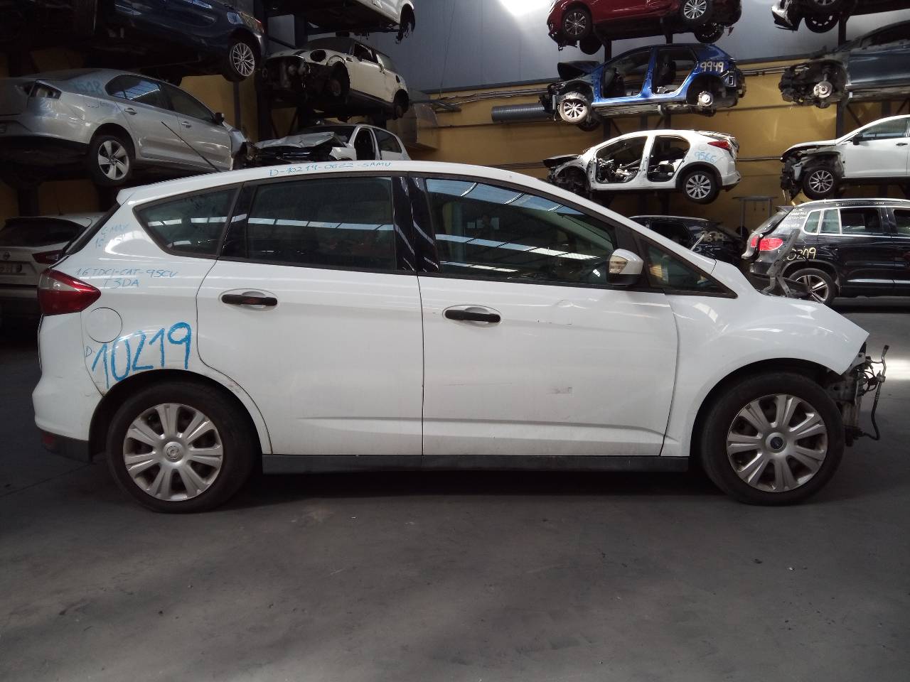 FORD C-Max 2 generation (2010-2019) Ģenerators AV6N10300DC, P3-A5-8-2 20956144