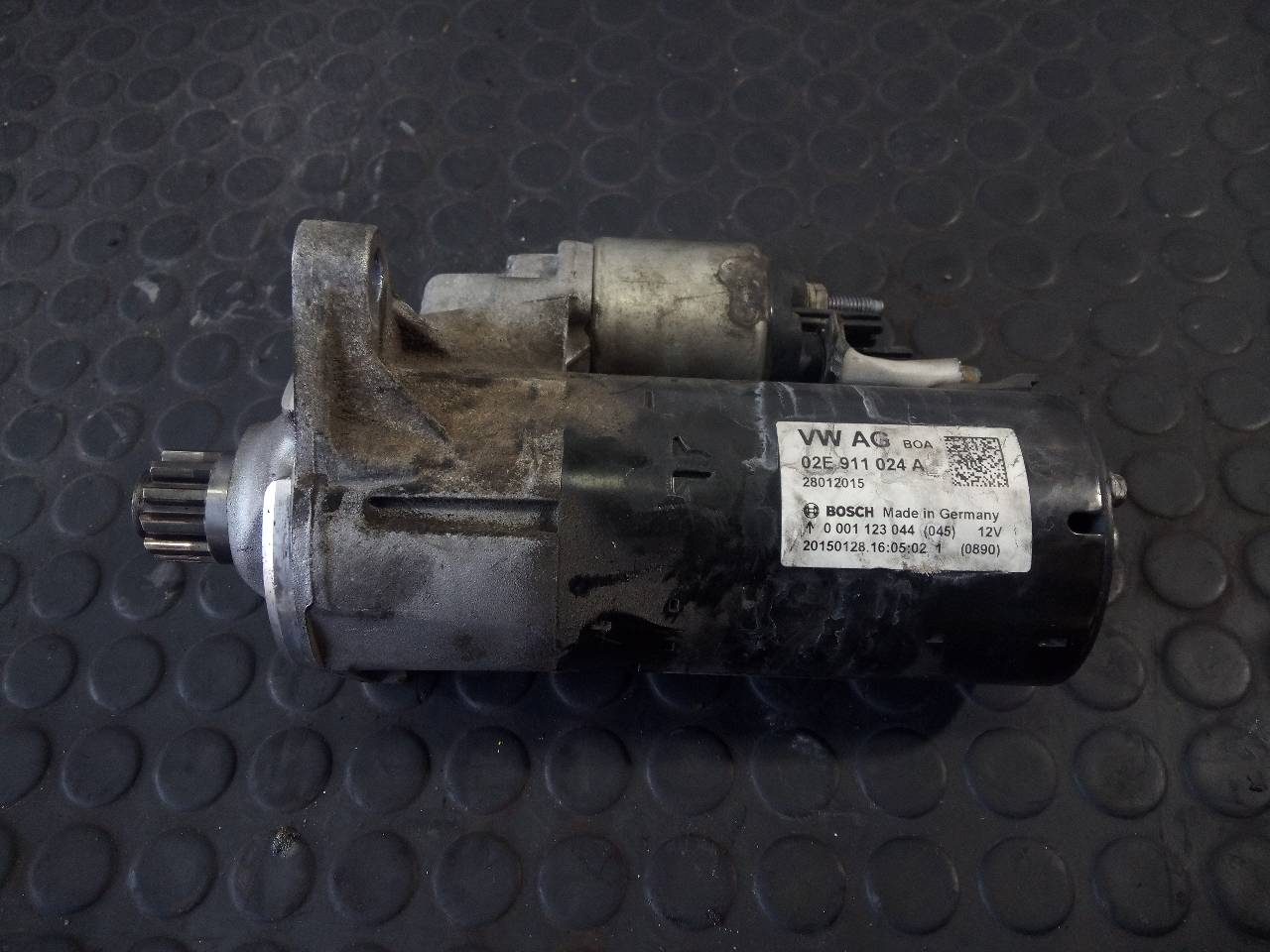 VOLKSWAGEN Touran 1 generation (2003-2015) Starter Motor 02E911024A,0001123044,P3-B8-14-1 18737169