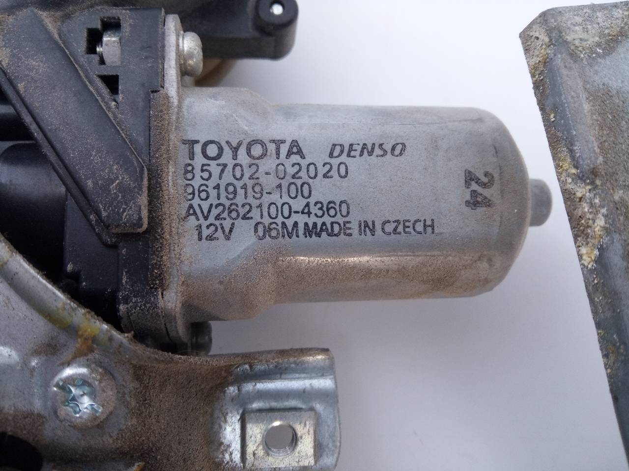 TOYOTA Auris 1 generation (2006-2012) Regulátor okna ľavých predných dverí 8570202020, E2-B4-60-1 24034479