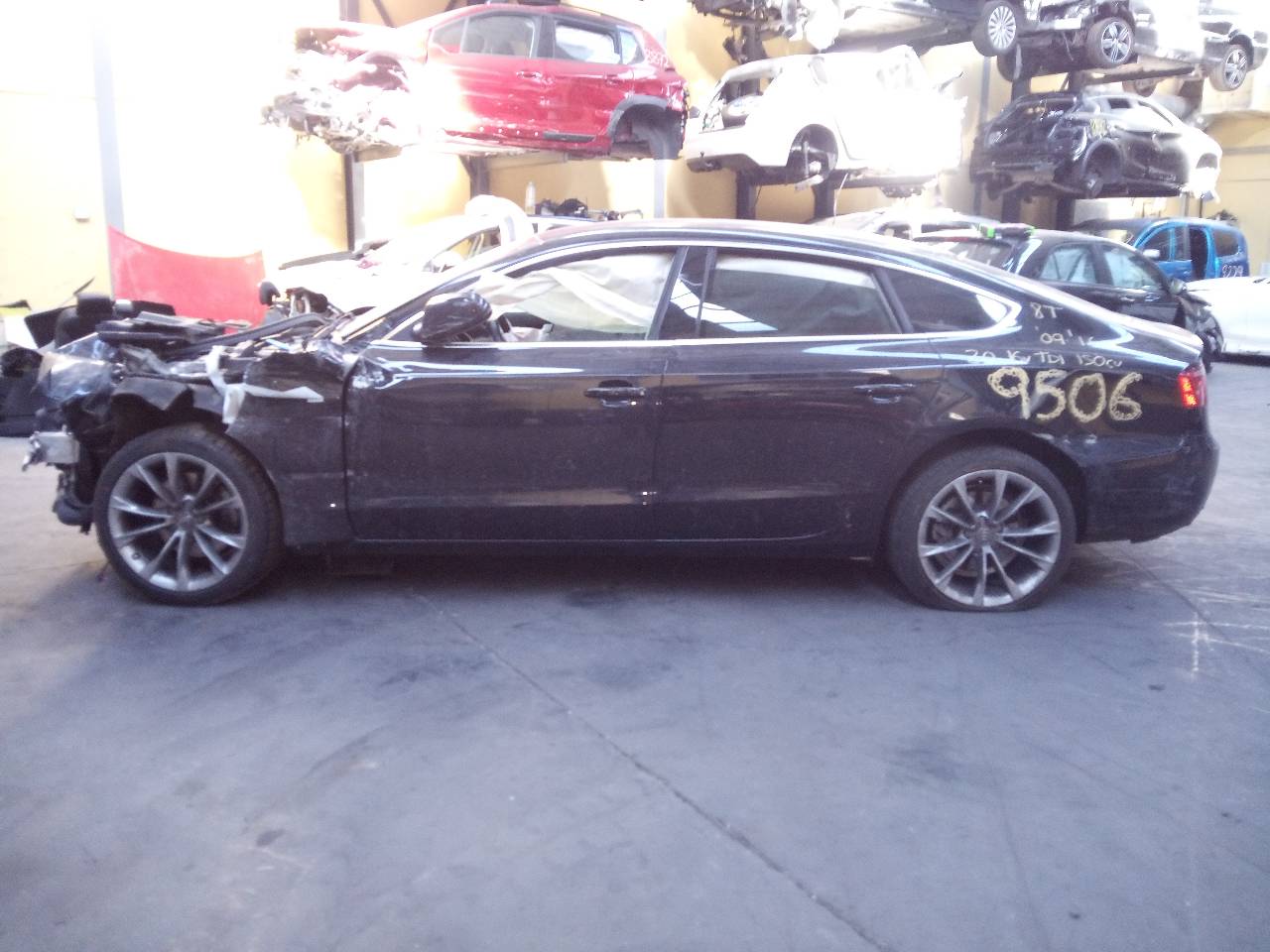 AUDI A5 Sportback Galinių dešinių durų spyna 8K0839016C, E1-B6-15-1 18751605