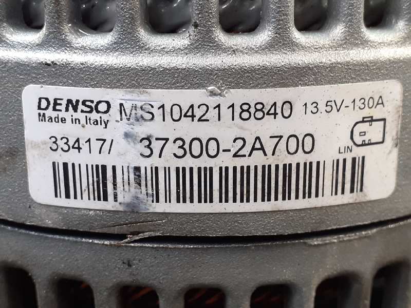 HYUNDAI Tucson 3 generation (2015-2021) Alternator MS1042118840,373002A700,P3-B6-5-4 18670522