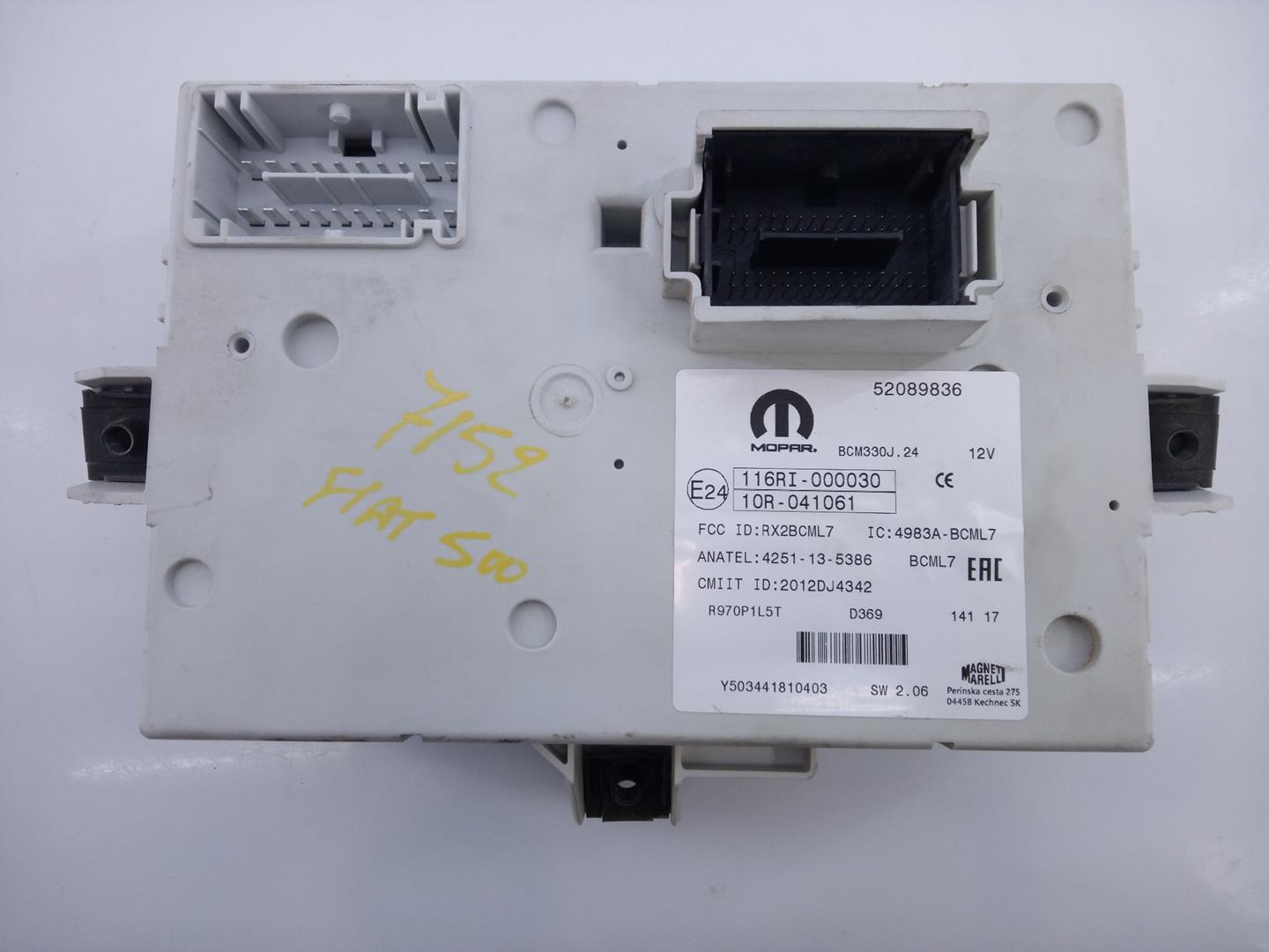 FIAT Scudo 2 generation (2007-2016) Fuse Box 52089836,E3-A4-23-1 20958460