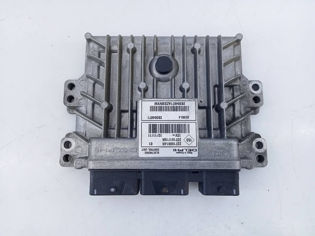 RENAULT Megane 3 generation (2008-2020) Engine Control Unit ECU 237100914R, E2-A1-30-1 20963334