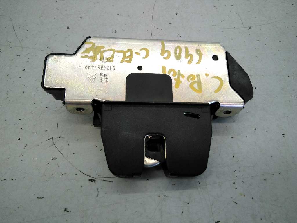 DODGE C-Elysee 2 generation (2012-2017) Tailgate Boot Lock 9151487499, E1-A4-43-1 18528949