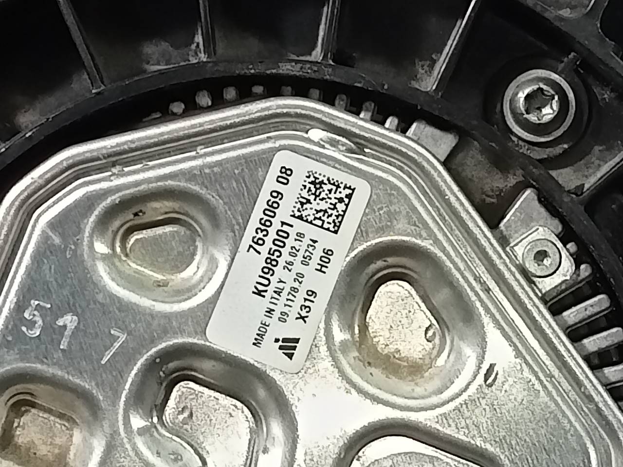 MINI Cooper R56 (2006-2015) Difūzoriaus ventiliatorius 7617608, 763606908, P2-B7-13 23302519