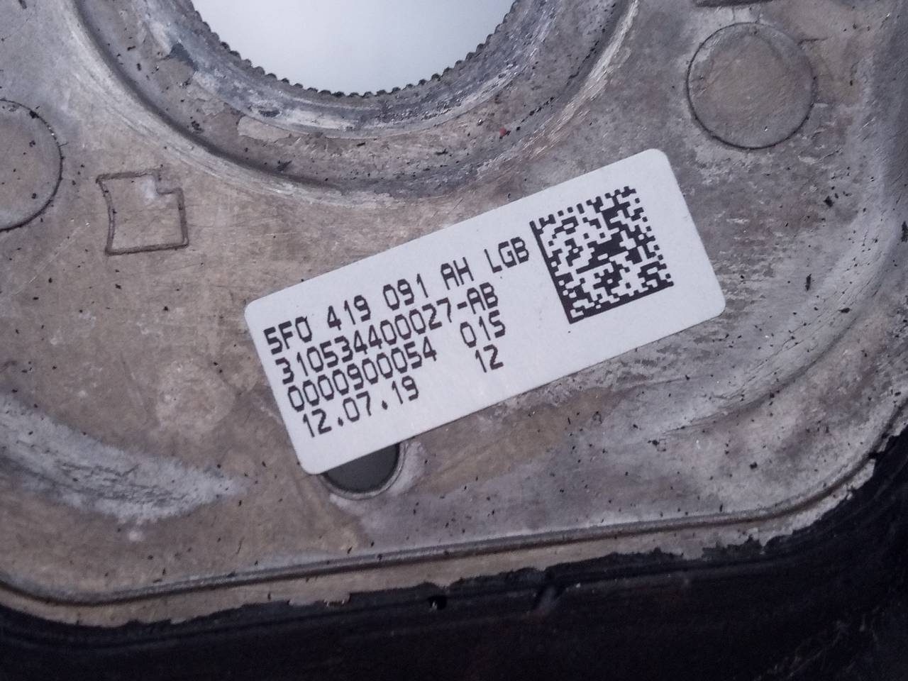 SEAT Alhambra 2 generation (2010-2021) Руль 5F0419091AH,E1-B6-38-1 20956534