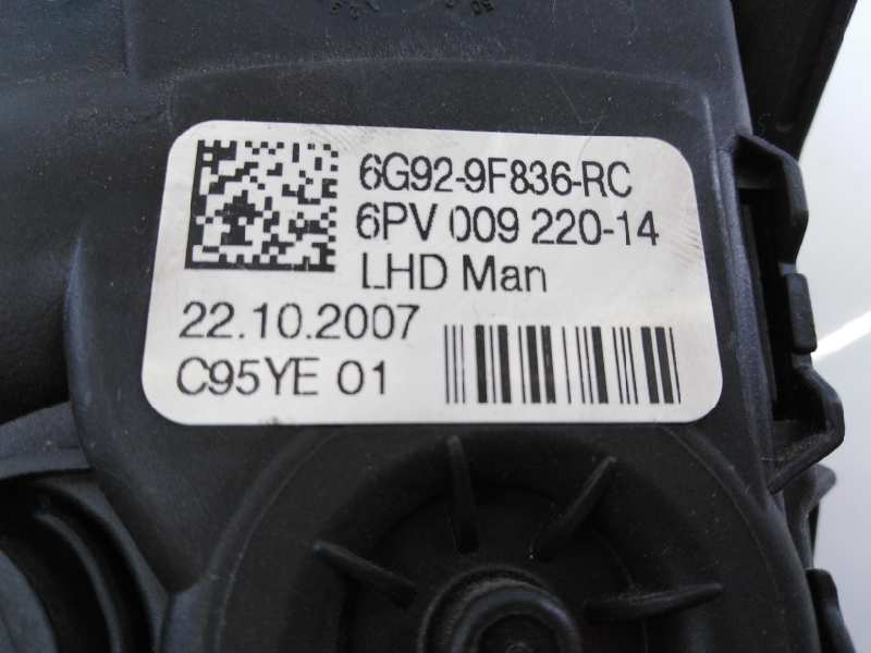 FORD Mondeo 4 generation (2007-2015) Педаль газа 6G929F836RC, 6PV00922014, E3-B3-44-1 18655838