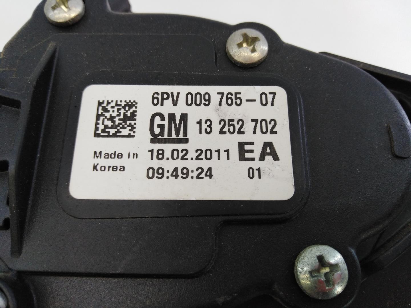 CHEVROLET Cruze 1 generation (2009-2015) Педаль газа 6PV00976507, 13252702, E3-A5-14-3 18694778