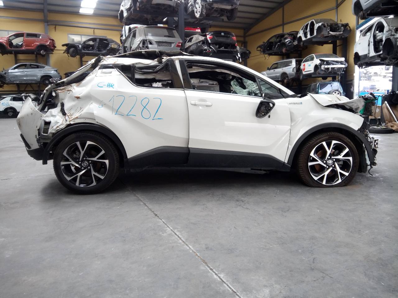 TOYOTA C-HR 1 generation (2016-2023) Нагревательный вентиляторный моторчик салона 5285T2 26519983