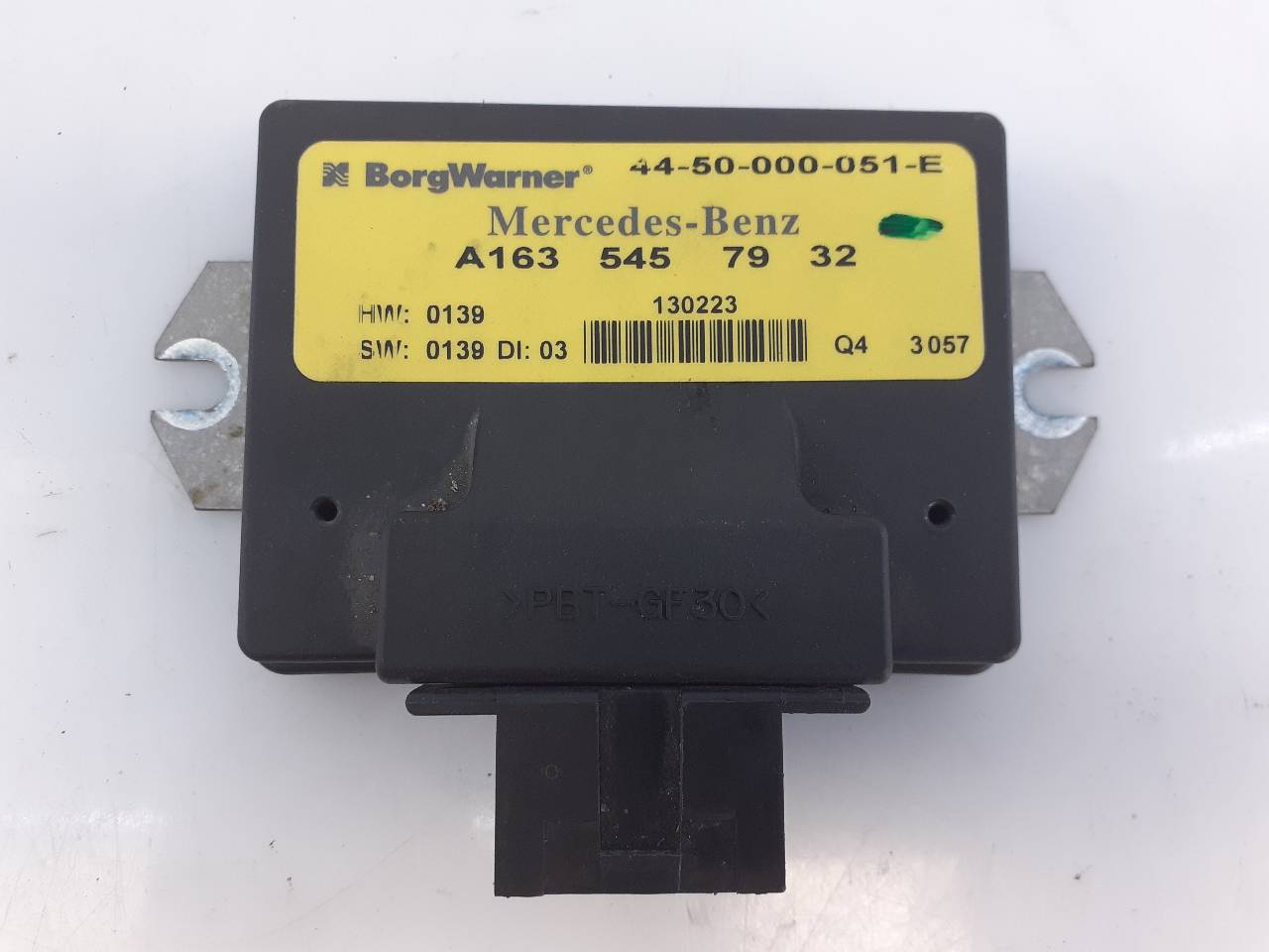 MERCEDES-BENZ M-Class W163 (1997-2005) Kiti valdymo blokai A1635457932, E3-A1-1-1 18730983