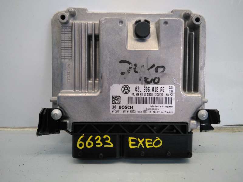 FIAT Exeo 1 generation (2009-2012) Engine Control Unit ECU 03L906018PQ,0281019005,E2-A1-17-2 18509232