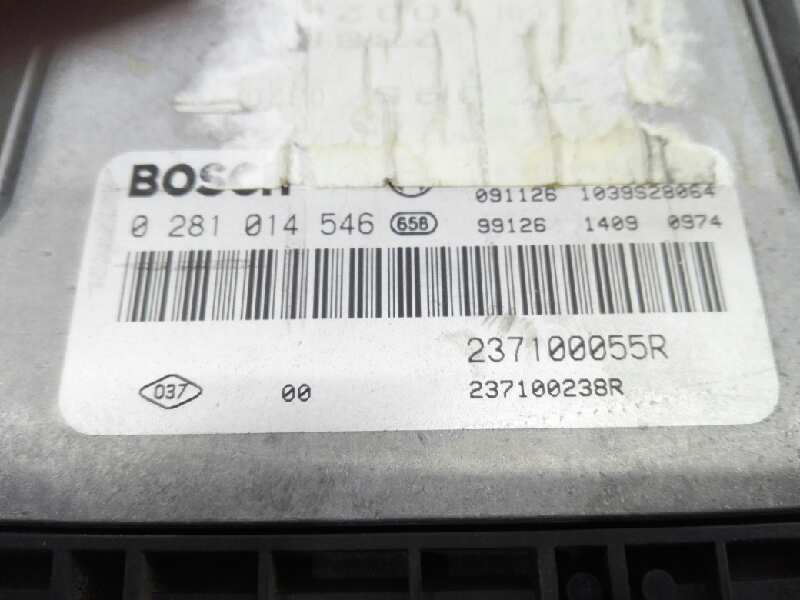 RENAULT Scenic 3 generation (2009-2015) Engine Control Unit ECU 237100055R, 0281014546, E2-A1-29-1 18421463