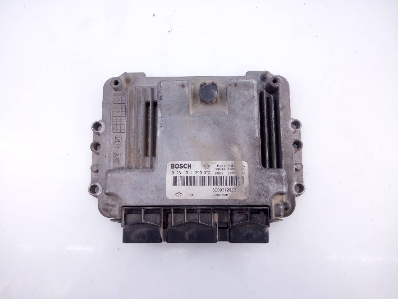 RENAULT Scenic 2 generation (2003-2010) Motora vadības bloks 0281011390, 8200310863, E2-A1-25-2 20965072