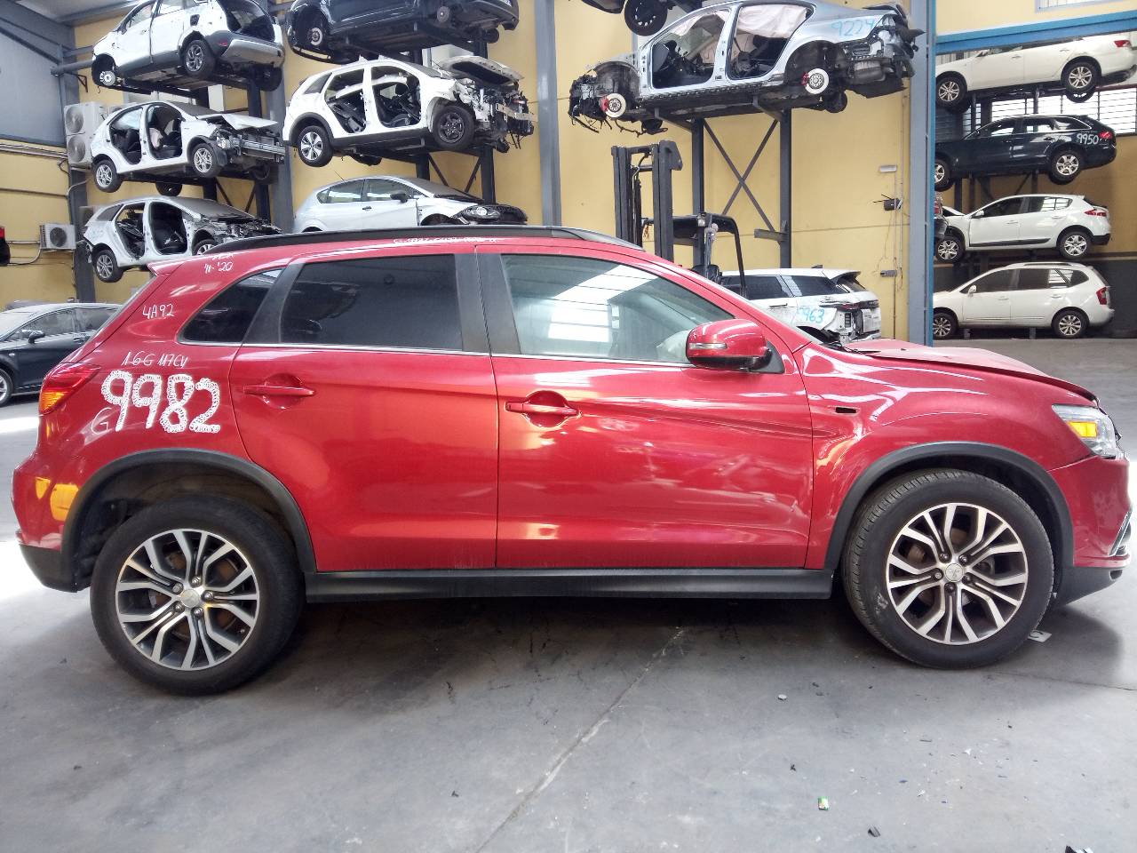 MITSUBISHI ASX 1 generation (2010-2020) Forreste højre dørlås E2-B4-55-2 21793163