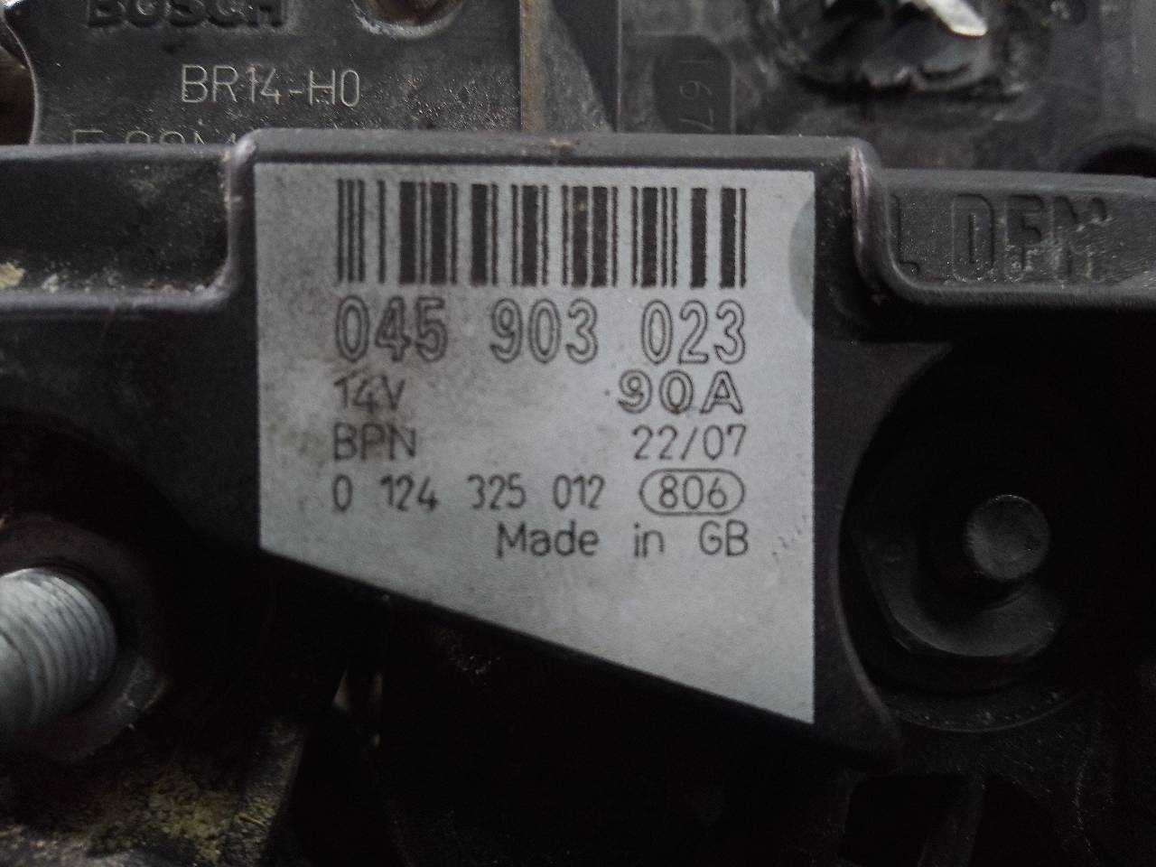 SKODA Fabia 6Y (1999-2007) Alternator 045903023,P3-B5-17-1 20959838