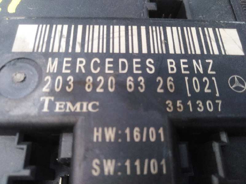 MERCEDES-BENZ C-Class W203/S203/CL203 (2000-2008) Kiti valdymo blokai 2038206326, 351307, E3-A1-2-7 18607927