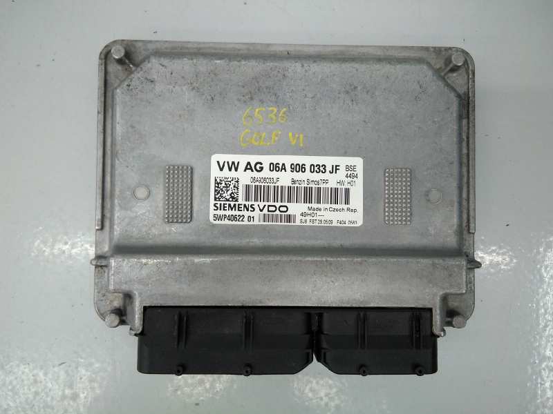 VOLKSWAGEN Golf 5 generation (2003-2009) Variklio kompiuteris 06A906033JF, 5WP4062201, E2-A1-7-2 18500379