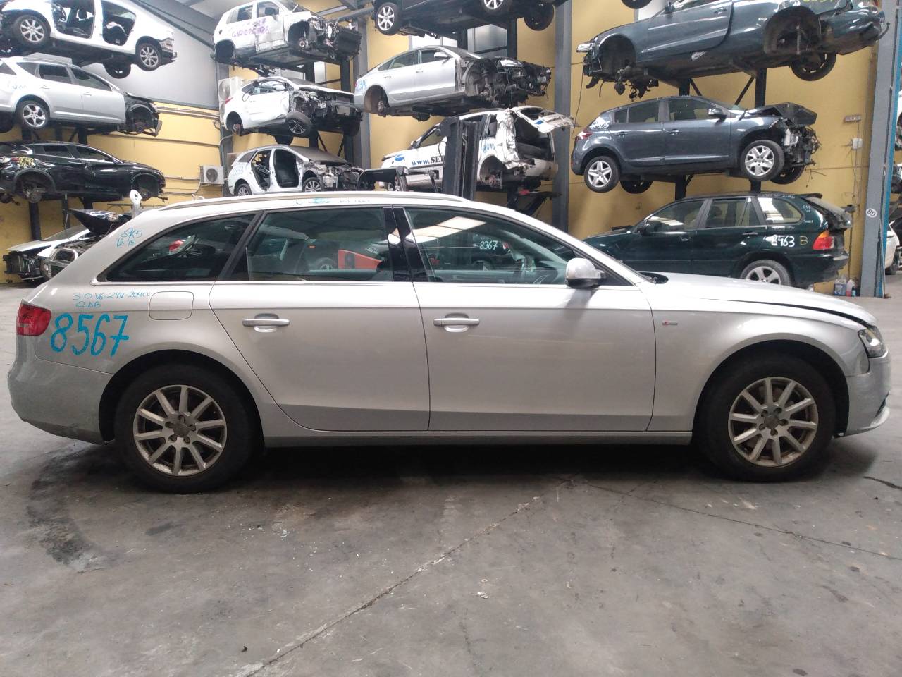 AUDI A4 B8/8K (2011-2016) Încuietoarea ușă stânga față 8J1837015C, E1-B6-12-1 24295414