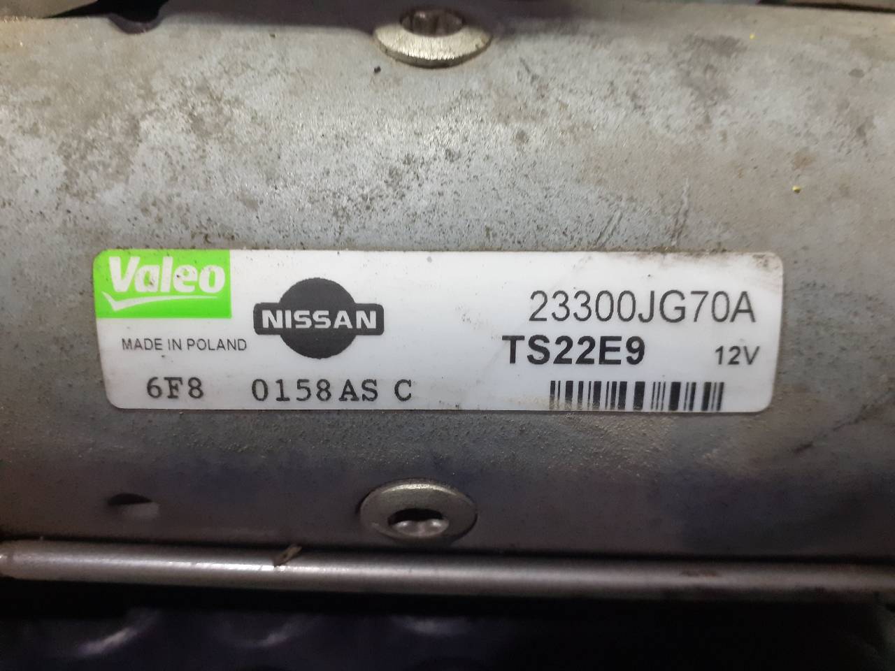 NISSAN X-Trail T31 (2007-2014) Starter Motor 23300JG70A, TS22E9, P3-B8-3-5 18698334