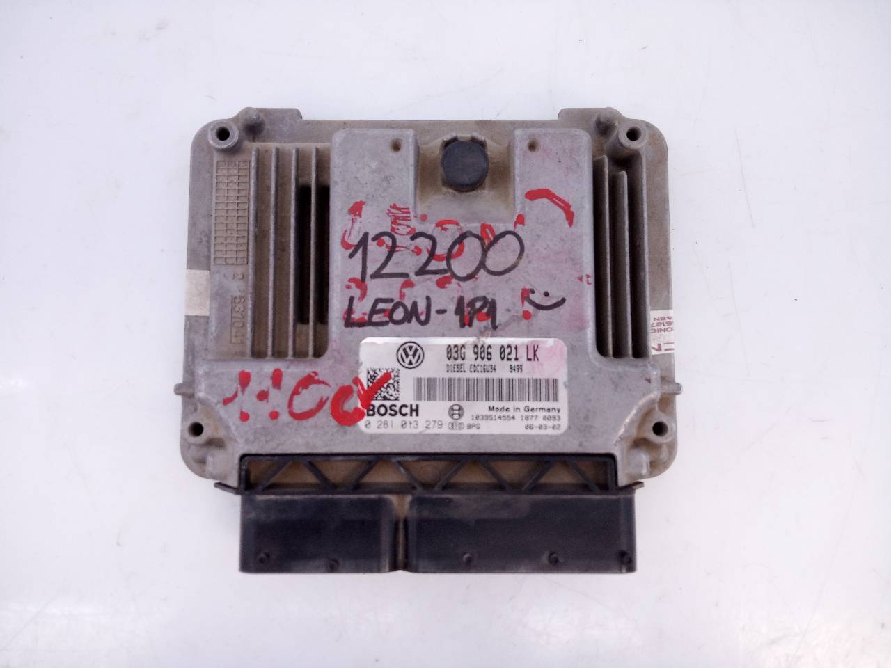 CHEVROLET Engine Control Unit ECU 03G906021LK, E2-A1-30-7, E2-A1-30-7 26270880