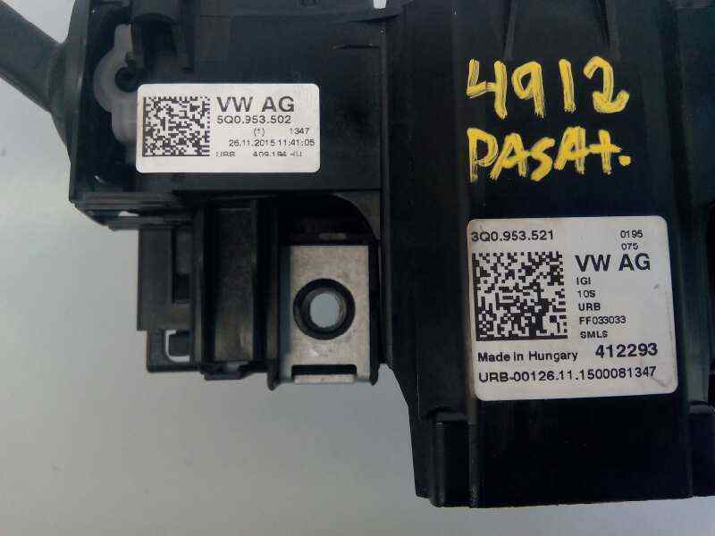VOLKSWAGEN Passat B8 (2014-2023) Indicator Wiper Stalk Switch E2-A1-3-1 18394644