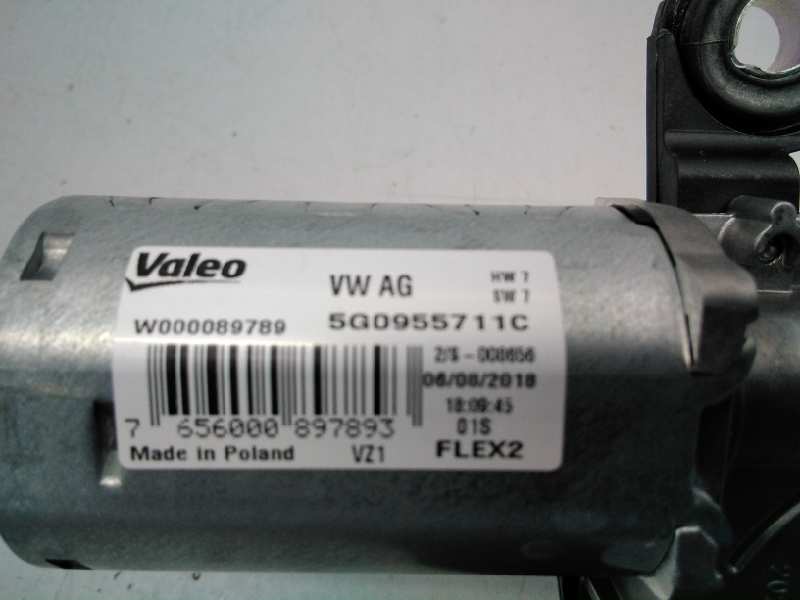 VOLKSWAGEN Polo 6 generation (2017-2024) Tailgate  Window Wiper Motor 5G0955711C,E1-B6-48-3 18542117