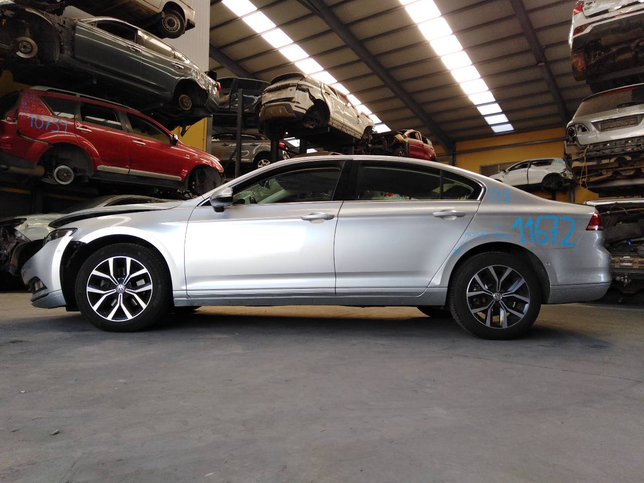 VOLKSWAGEN Passat B8 (2014-2023) Стеклоподъемник передней левой двери 3G0837461A, E1-B6-55-1 21827883