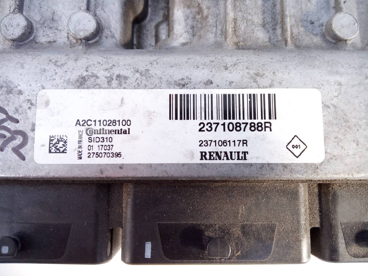 RENAULT Master 3 generation (2010-2023) Engine Control Unit ECU 237108788R,237106117R,E2-A1-15-2 24090528