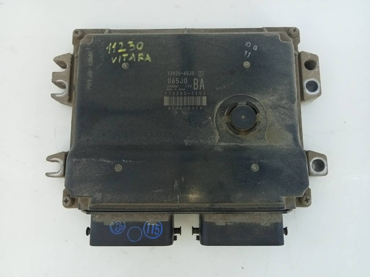 SUZUKI Swift 4 generation (2010-2016) Engine Control Unit ECU 3392065J0,1123001152,E3-B4-17-3 21821730