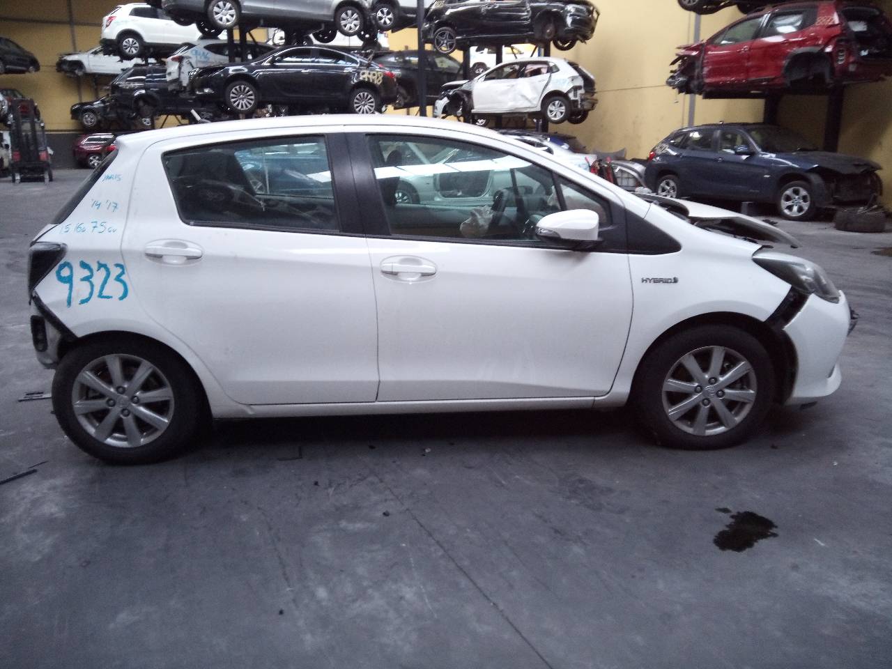 TOYOTA Yaris 3 generation (2010-2019) Lève-vitre de porte arrière gauche 857100D100,E2-B4-55-1 18766560