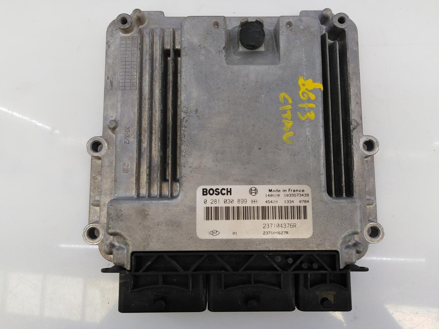 MERCEDES-BENZ Citan W415 (2012-2021) Блок за управление на двигателя ECU 0281030899, 237104376R, E3-A1-5-1 24021818