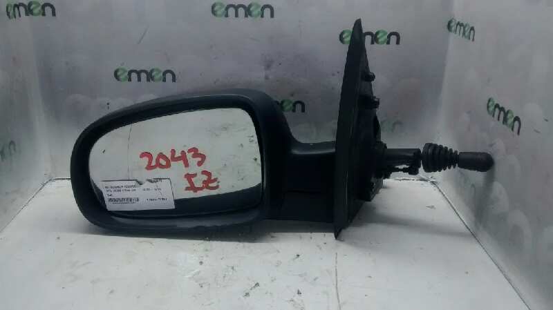 RENAULT Left Side Wing Mirror MANUAL,NEGRO 26786612