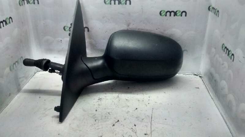 RENAULT Left Side Wing Mirror MANUAL,NEGRO 26786612