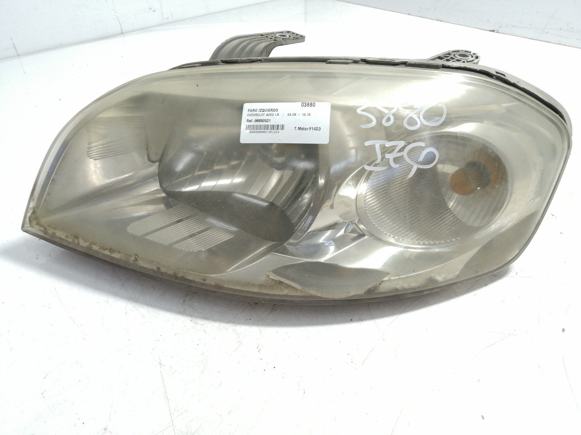 CHEVROLET Aveo T200 (2003-2012) Front Left Headlight 25280279