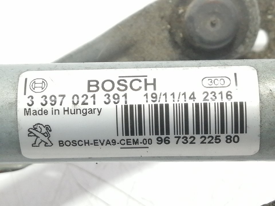 PEUGEOT 208 Peugeot 208 (2012-2015) Forrudeviskermekanisme 9673222580 26499167