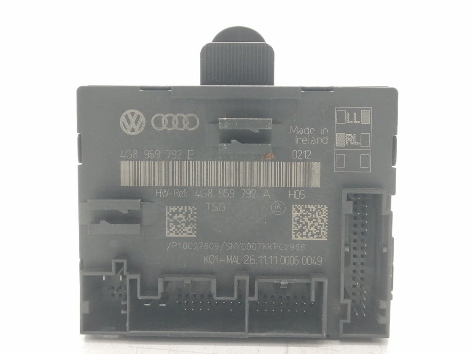 AUDI A6 C7/4G (2010-2020) Citau veidu vadības bloki 4G8959792E 26538894