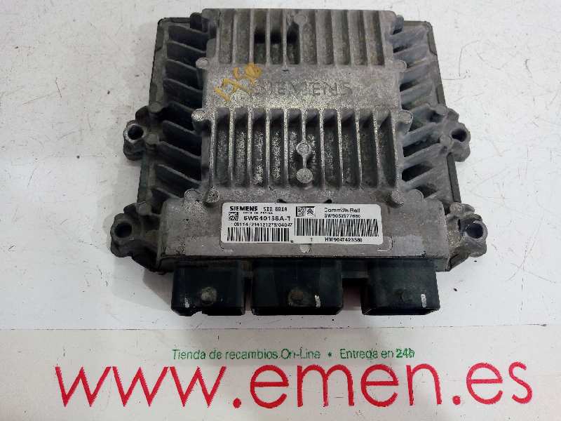 CITROËN Блок керування двигуном ECU 9653577680 26464884