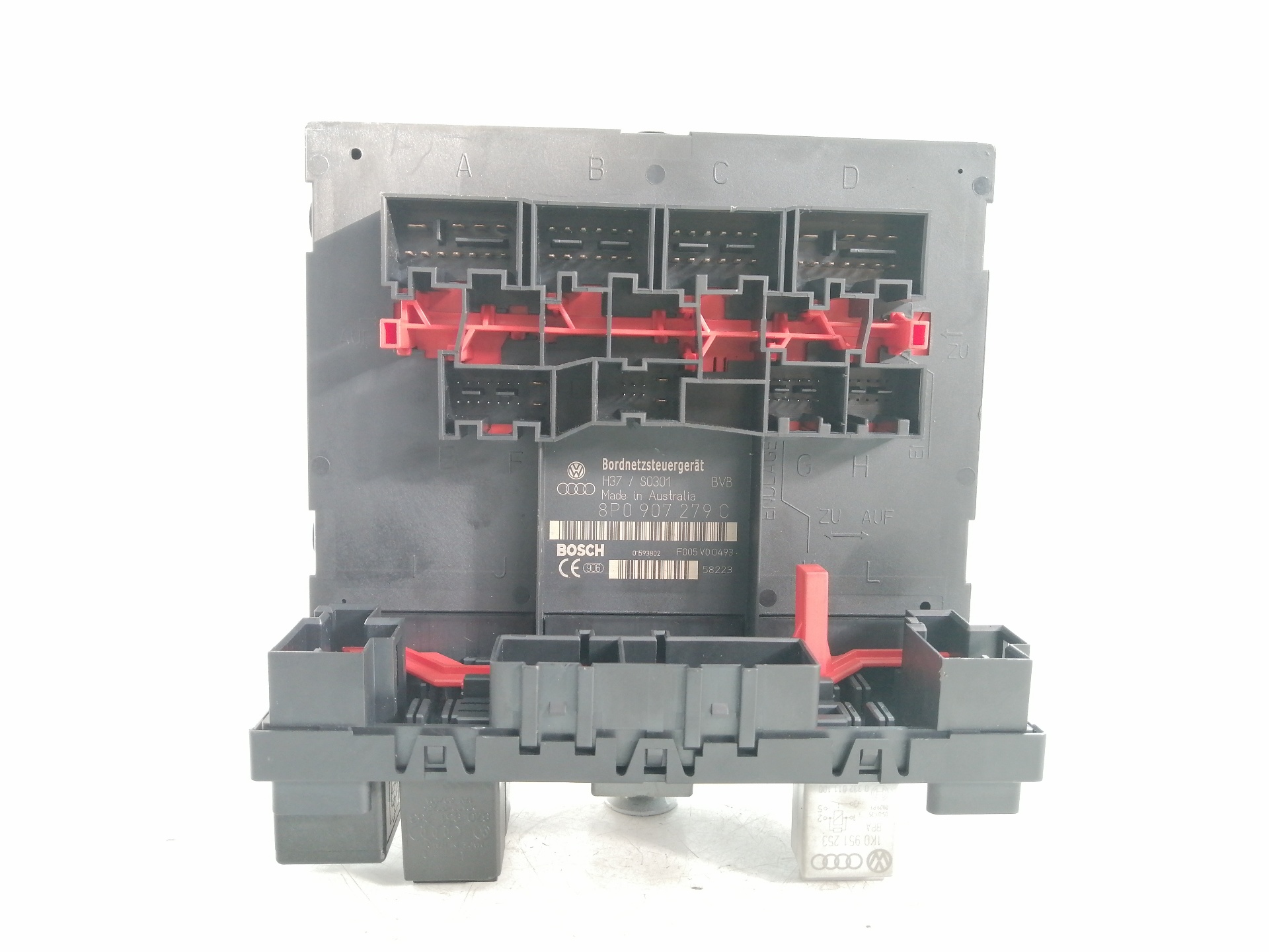 AUDI A3 8P (2003-2013) Fuse Box 8P0907279C 26489981