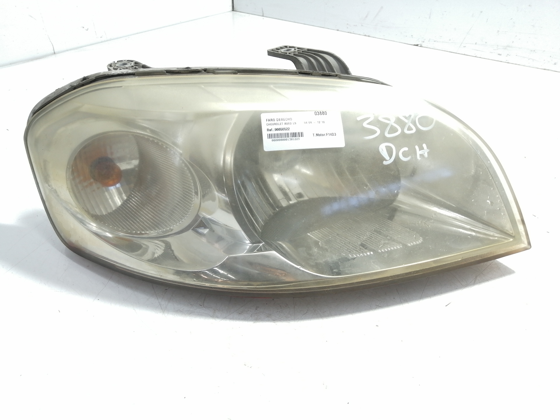 CHEVROLET Aveo T200 (2003-2012) Front Right Headlight 25280519