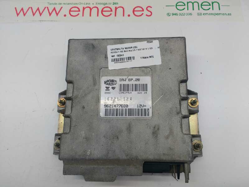 PEUGEOT 306 1 generation (1993-2002) Motorkontrollenhet ECU 9621477680 26473661