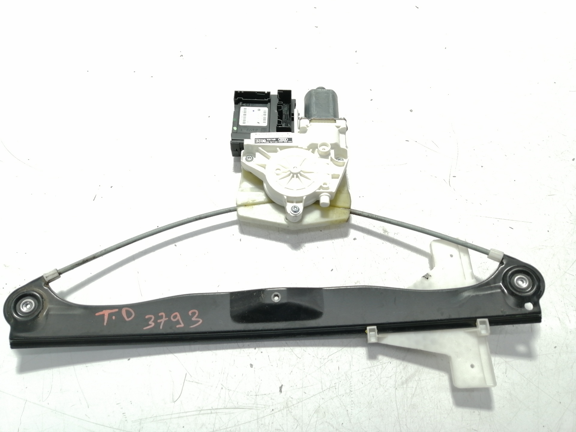 AUDI A3 8P (2003-2013) Rear Right Door Window Regulator 8P4959802E 26488300