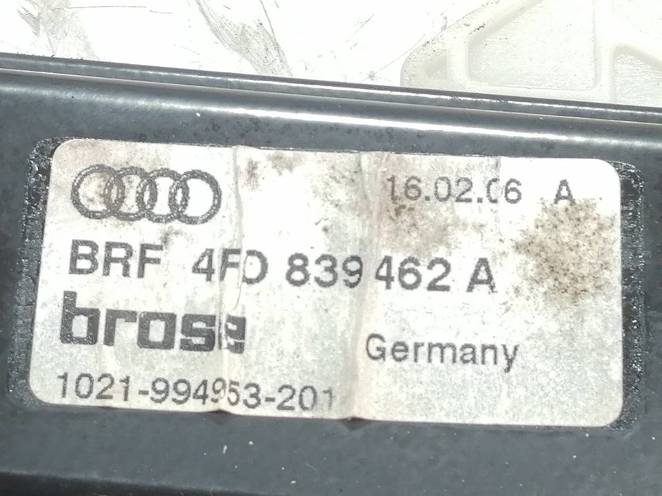 AUDI A6 C6/4F (2004-2011) Ρυθμιστής παραθύρου πίσω δεξιών πορτών 4F0959802C 26493256